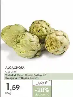 Supermercados Plaza Origen - alcachofa oferta