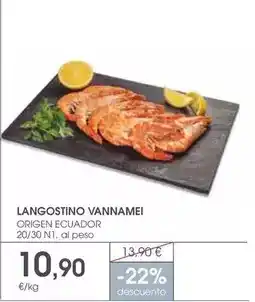 Supermercados Plaza Origen - langostino vannamei oferta