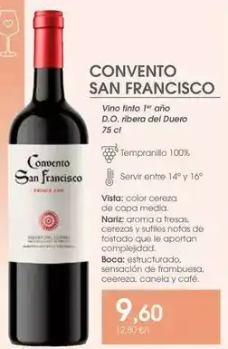 Supermercados Plaza San - vino tinto 1er ario d.o. ribera del duero oferta