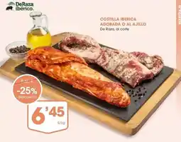Supermercados Plaza Deraza - costilla iberica adobada o al ajillo oferta
