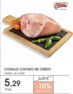 Supermercados Plaza Velilla - codillo cocido de cerdo oferta
