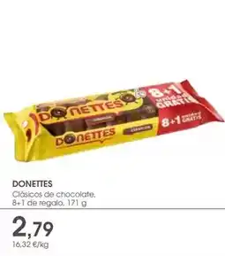 Supermercados Plaza Donettes - clásicos de chocolate oferta