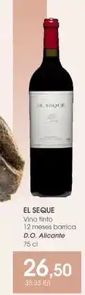 Supermercados Plaza Vino tinto 12 meses barrica d.o. alicante oferta