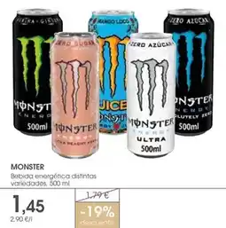 Supermercados Plaza Mango - bebida energética distintas oferta