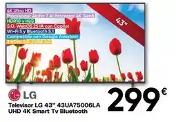 FROIZ Lg - televisor 43 43ua75006la uhd 4k smart tv bluetooth oferta