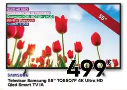 FROIZ Samsung - televisor 55 tq55q7f 4k ultra hd qled smart tv ia oferta