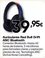 FROIZ Drift - auriculares red bull anc bluetooth oferta