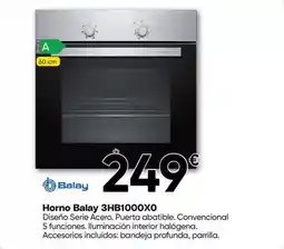 FROIZ Balay - horno 3hb1000x0 oferta