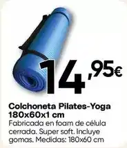 FROIZ Soft - colchoneta 180x60x10 cm oferta