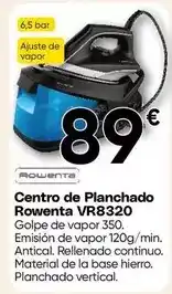 FROIZ Rowenta - centro de planchado vr8320 oferta