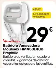 FROIZ Moulinex - batidora amasadora hm450b10b oferta