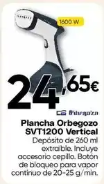 FROIZ Orbegozo - plancha svt1200 vertical oferta