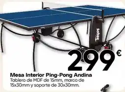 FROIZ Mesa interior ping-pong oferta