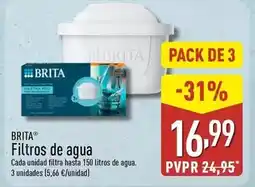 ALDI Brita - filtros de agua oferta