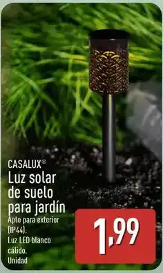 ALDI Casalux - luz de suelo para jardín oferta
