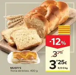 Caprabo Musfi's - trena de brioix oferta
