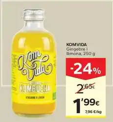 Caprabo Komvida - gingebre i ilimona oferta
