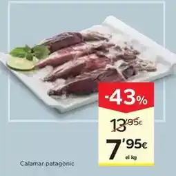 Caprabo Calamar patagonic oferta