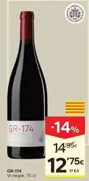 Caprabo Gr-174 - vi negre oferta