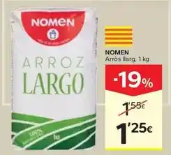 Caprabo Nomen - arros llarg oferta