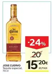 Caprabo Jose cuervo - tequila especial oferta