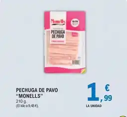 E.Leclerc Monells - pechuga de pavo oferta