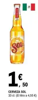 E.Leclerc Sol - cerveza oferta