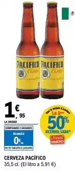 E.Leclerc Pacifico - cerveza oferta