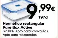 FROIZ Active - hermetico rectangular pure box oferta