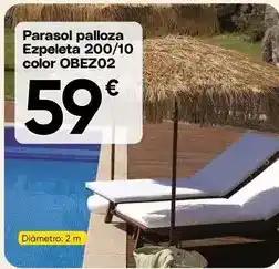 FROIZ Parasol palloza ezpeleta 200/10 color oferta