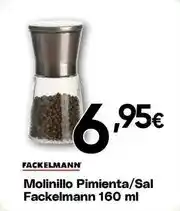 FROIZ Fackelmann - molinillo pimienta/sal oferta