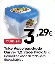 FROIZ Curver - take away cuadrado oferta