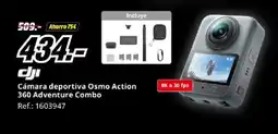 MediaMarkt DJI Cámara deportiva Osmo Action 360 Adventure Combo oferta