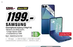 MediaMarkt SAMSUNG Smartphone Galaxy Z Flip7 5G oferta