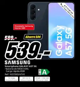 MediaMarkt SAMSUNG Smartphone GALAXY A57 5G oferta