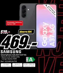 MediaMarkt SAMSUNG Smartphone GALAXY A37 5G oferta