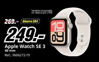 MediaMarkt Apple Watch SE 3 oferta