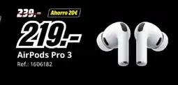 MediaMarkt AirPods Pro 3 oferta