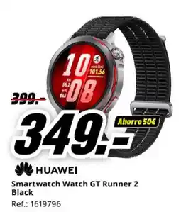 MediaMarkt HUAWEI Smartwatch Watch GT Runner 2 Black oferta