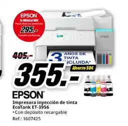 MediaMarkt EPSON Impresora inyección de tinta EcoTank ET-3956 oferta