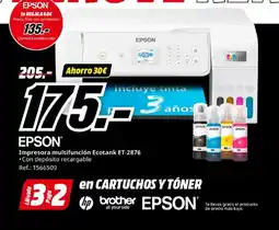 MediaMarkt EPSON Impresora multifunción Ecotank ET-2876 oferta