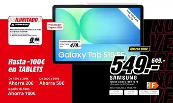 SAMSUNG Tablet Galaxy Tab S10 FE