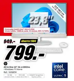 MediaMarkt HP All in One 24" 24-cr2002ns oferta