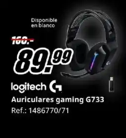 MediaMarkt LOGITECH Auriculares gaming G733 oferta