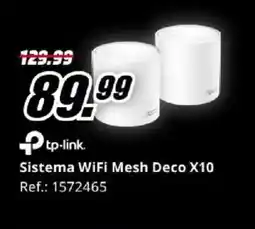 MediaMarkt TP-LINK Sistema WiFi Mesh Deco X10 oferta