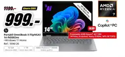 MediaMarkt HP Portátil OmniBook X FlipNGAI 14-fk0002ns oferta