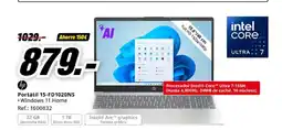 MediaMarkt HP Portátil 15-FD1020NS oferta