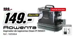 MediaMarkt ROWENTA Aspirador de tapicerías Clean IT IN5021 oferta