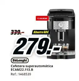 MediaMarkt DELONGHI Cafetera superautomática oferta
