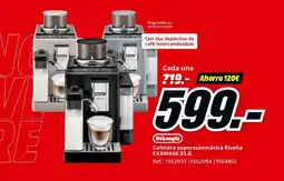MediaMarkt DELONGHI Cafetera superautomática Rivelia EXAM440.55.G oferta